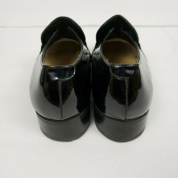 Florsheim dress shoes 7 groom designer shiny black - Picture 4 of 7